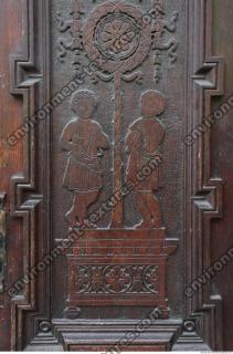 door wooden ornaments0001